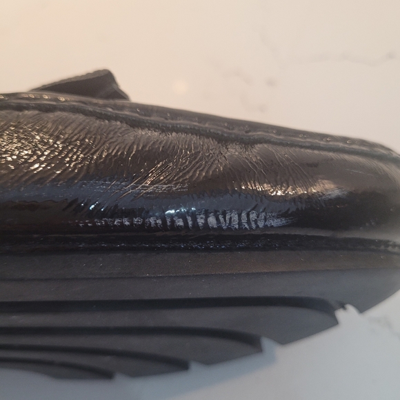 Gucci Leather Printed drivers - black loafers - Shoe size 9.5 - Picture 13 of 14